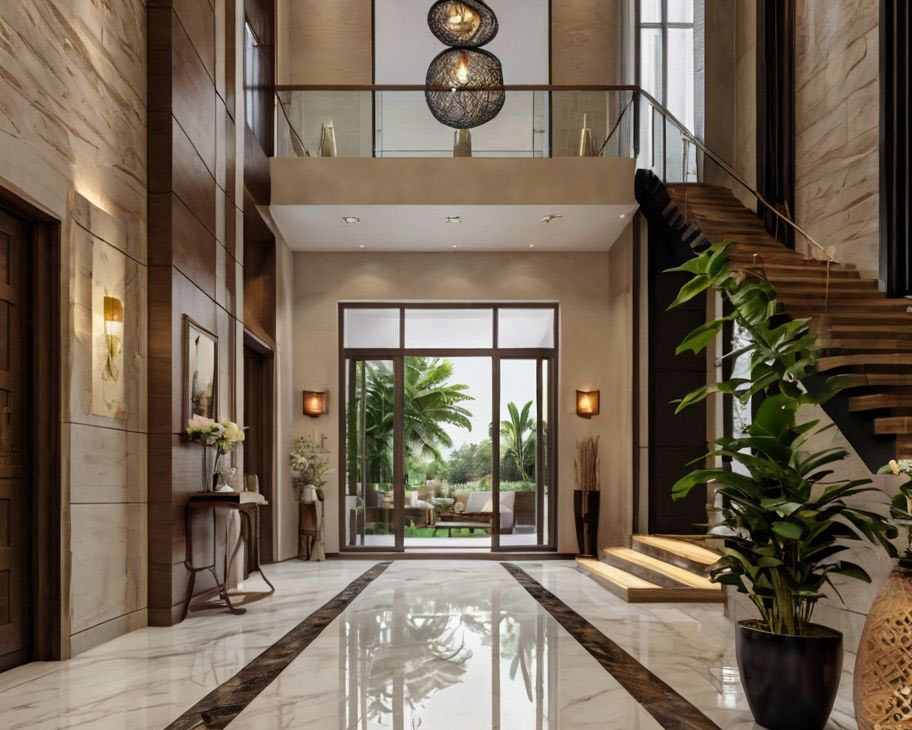 Villa Giriş Holü Tasarımı