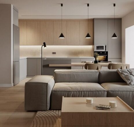Minimalist Daire Tasarımı